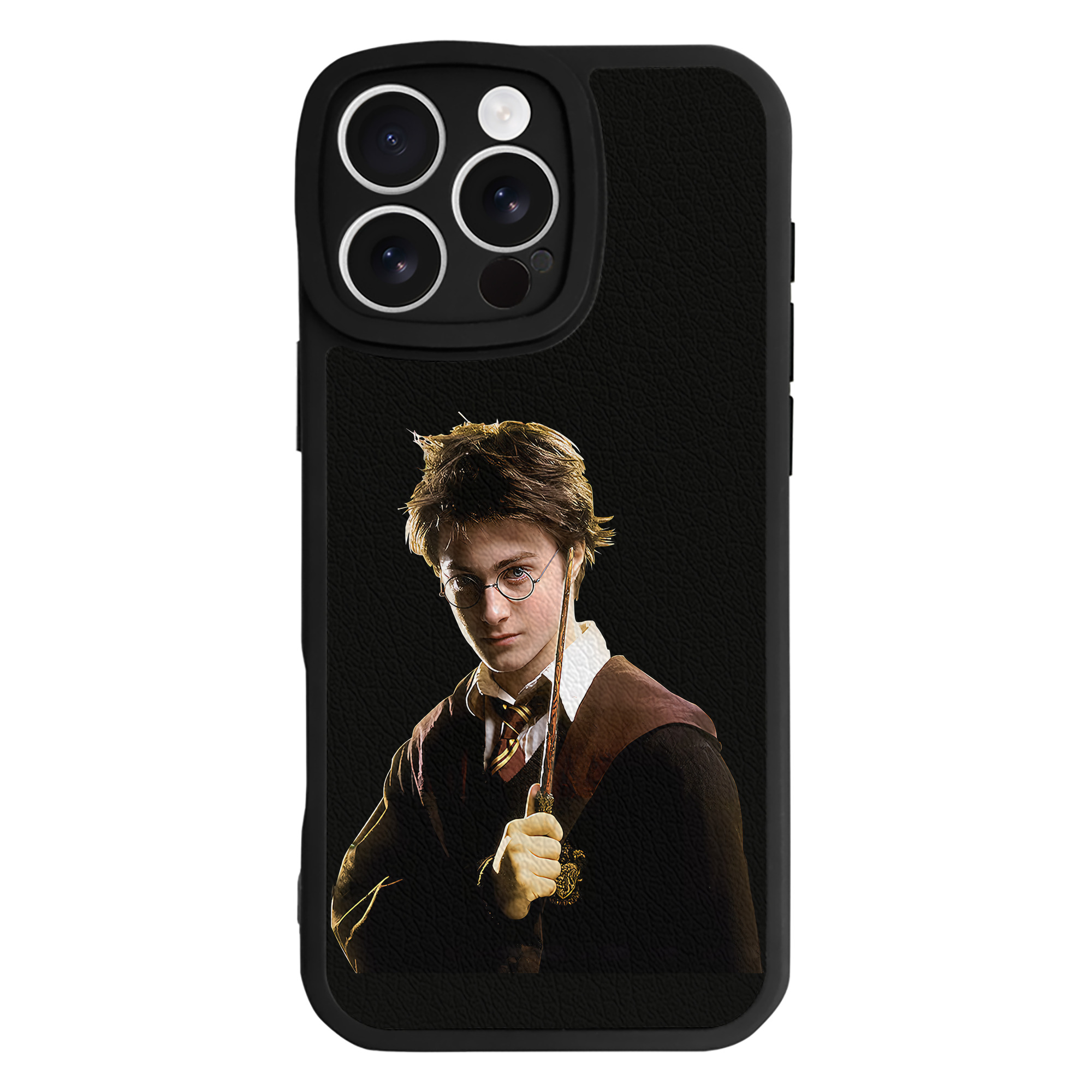 （画像用） Harry Potter ハリー・ポッターシリーズ 【iPhone 16シリーズ対応】シリコンスマホケース（レザー調） 材質：シリコン